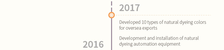Development and installation of natural dyeing automation equipment